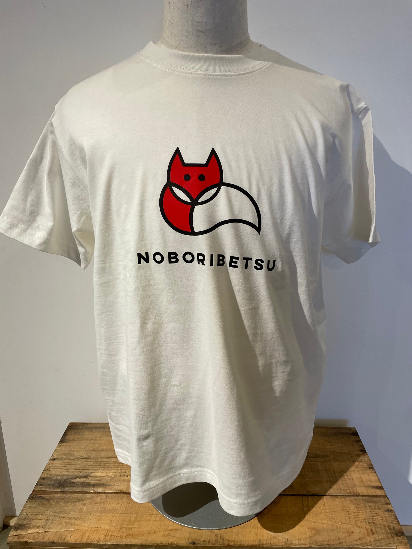 登別キツネロゴ Tシャツ
