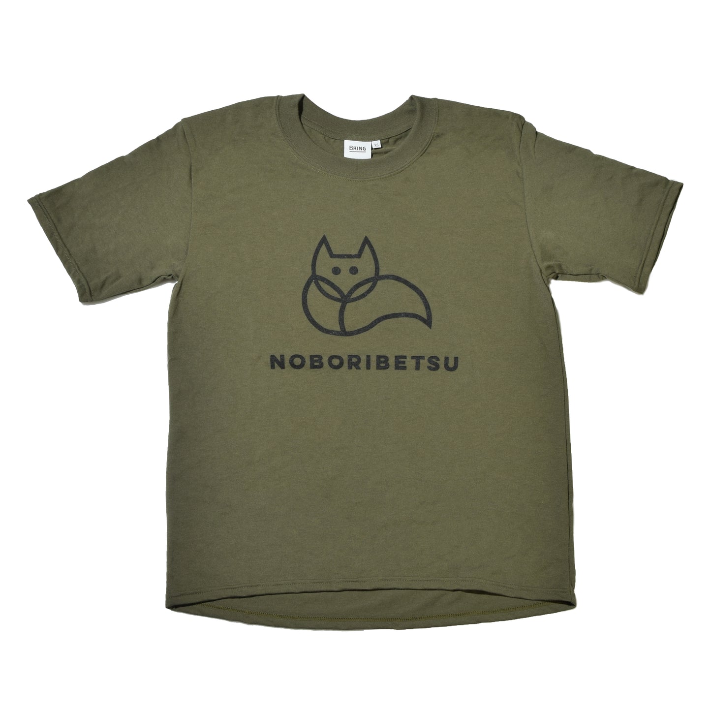 登別キツネロゴ Tシャツ