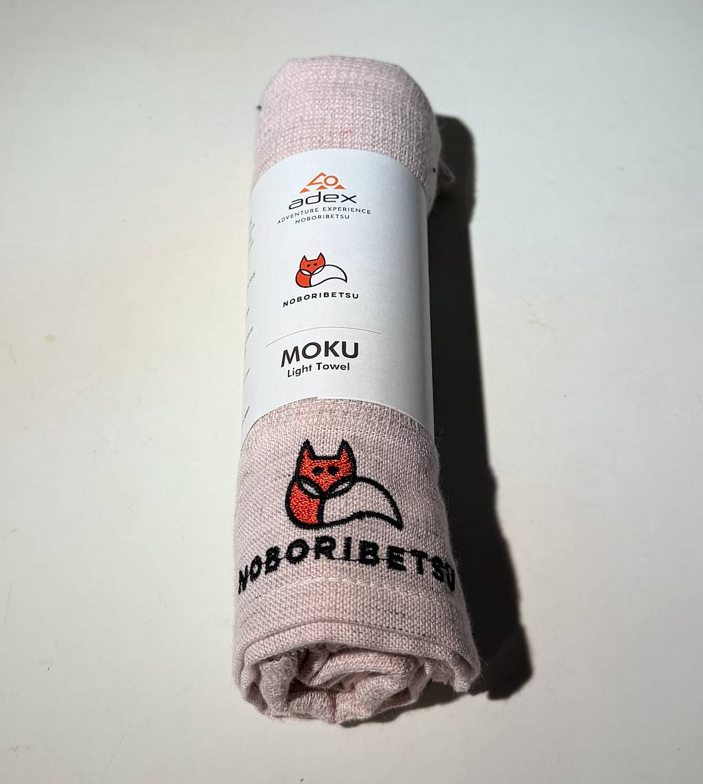 Noboribetsu Fox Logo Moku LIght Towel