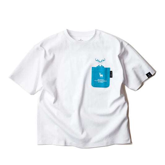 TNOC THE TEE PONTE NORTHERN CONTINENT R-POCKET SNOW WHITE