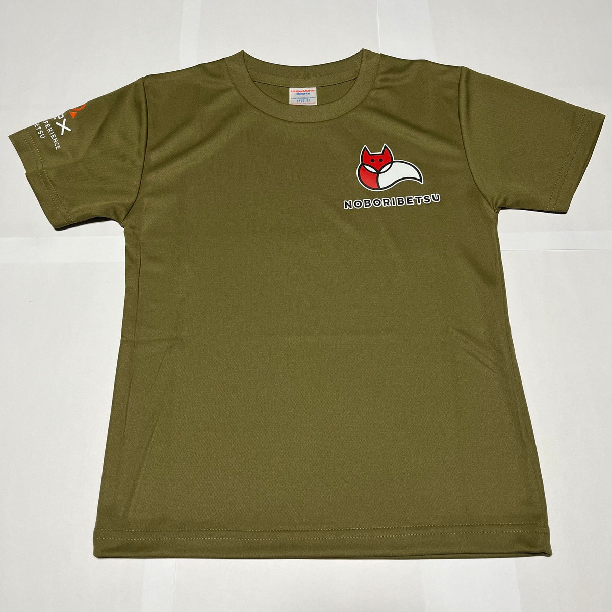 Noboribetsu Fox Logo Dry T-shirt