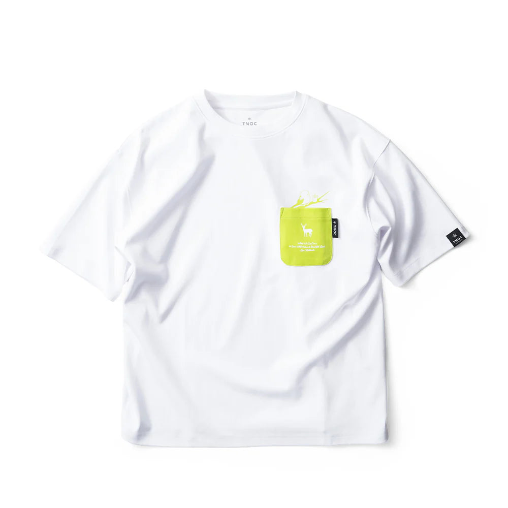 TNOC THE TEE PONTE NORTHERN CONTINENT R-POCKET SNOW WHITE