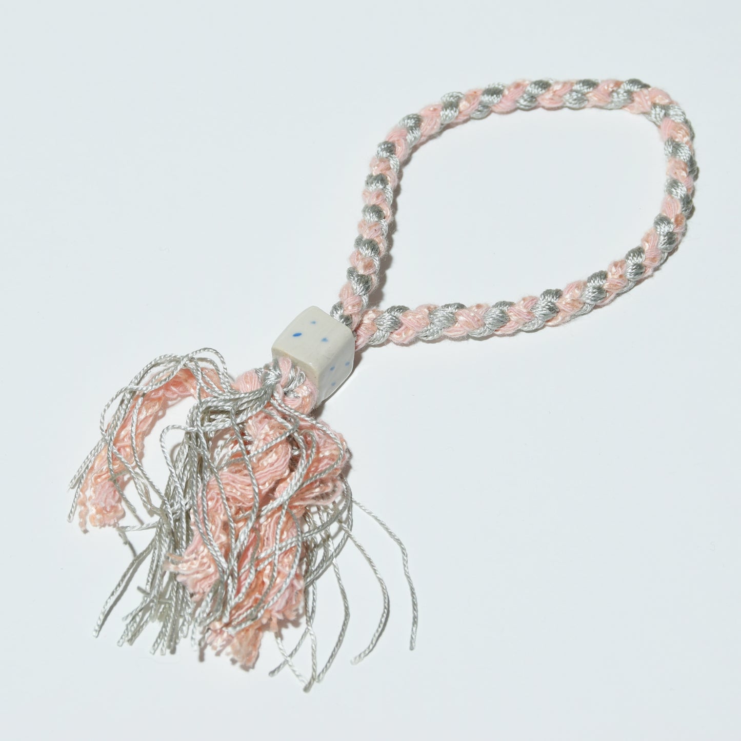 Ainu 'Emushiatsu Weave' Strap Silk Thread