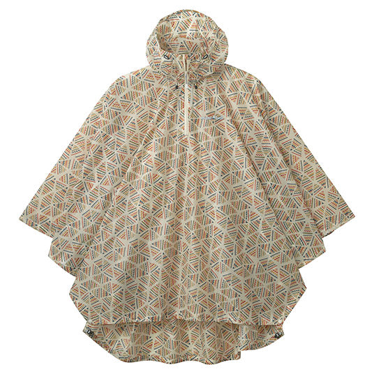 Print Trekking Rain Poncho