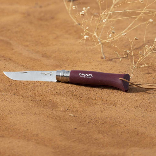 Opinel N°08 Bushwhacker Garnet