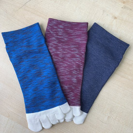 Oleno Hadashi Run Standard 5-toe socks