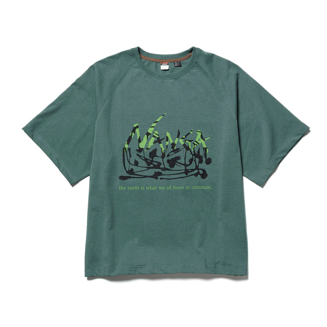 NANGA Eco Hybrid Dripping Forest Loose Fit Tee